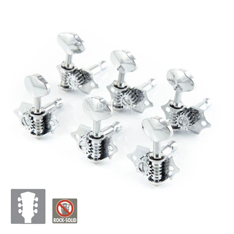 NEW Gotoh SE70006M OPENGEAR Tuning Keys L3+R3 w/ screws 3x3 Tuners