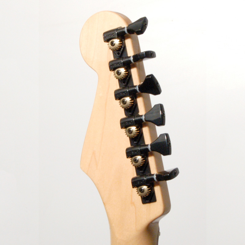 Hipshot 6K1GN0B Classic OpenGear Tuners 6 in line NonStaggered UMP